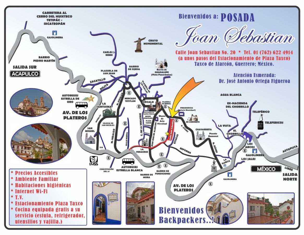 Posada Joan Sebastian Taxco de Alarcon Exterior photo